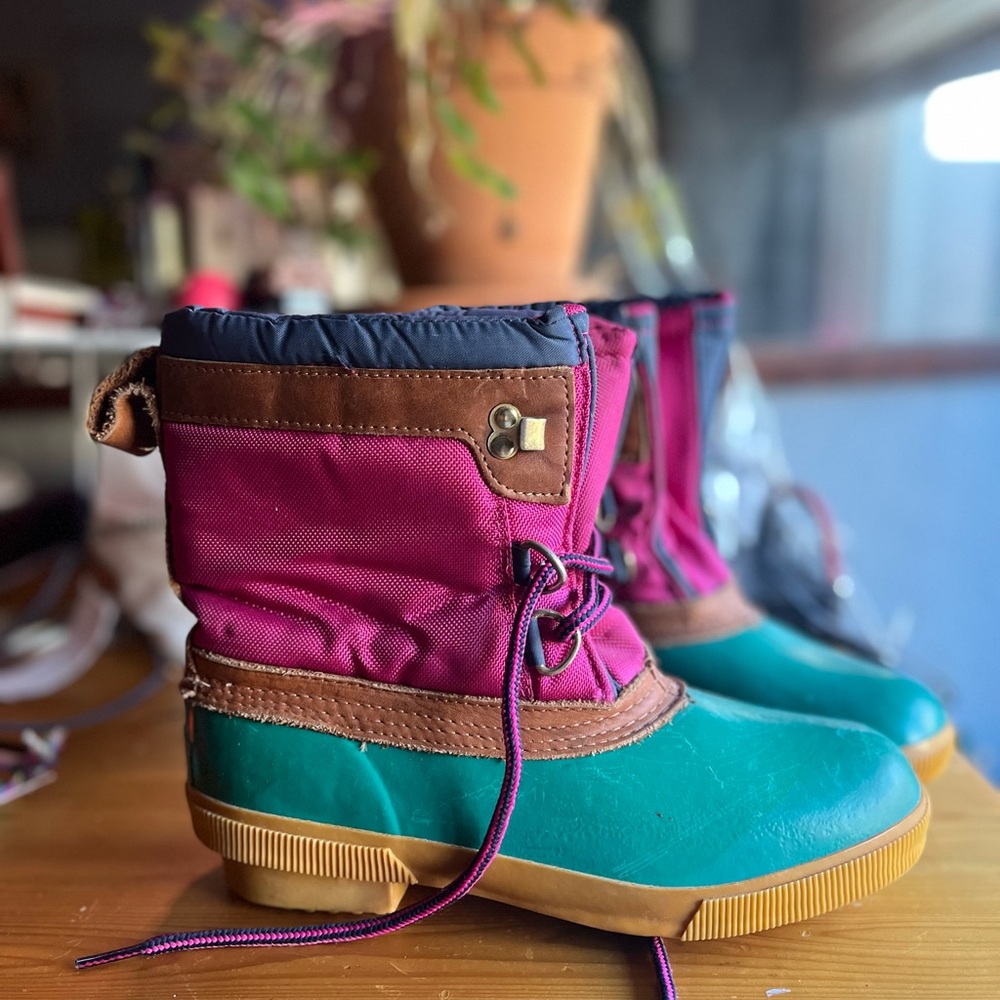RARE 1980s vintage Lands End Women’s Duck boots